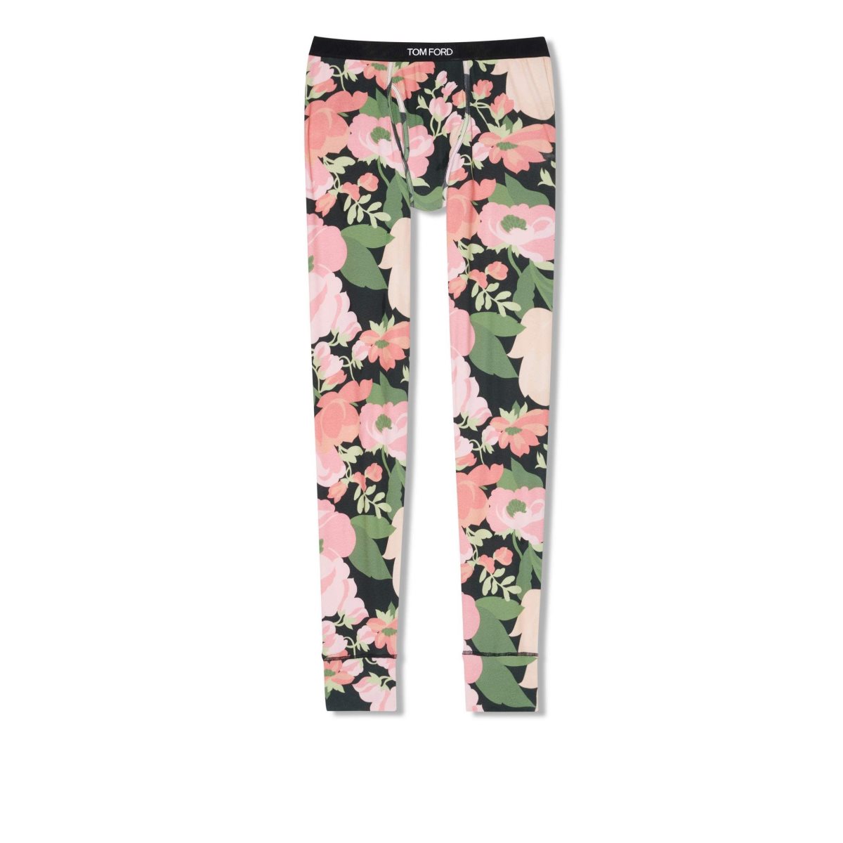 Tom Ford Abstract Floral Bomull Pyjamasbyxor Herr Ljusorange | 583IMKQTW