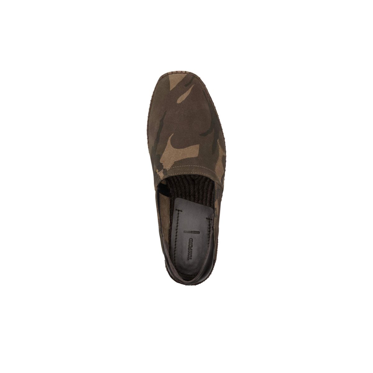 Tom Ford Barnes Camouflage And Espadrille Herr Mörkgröna | 370XDUSVA