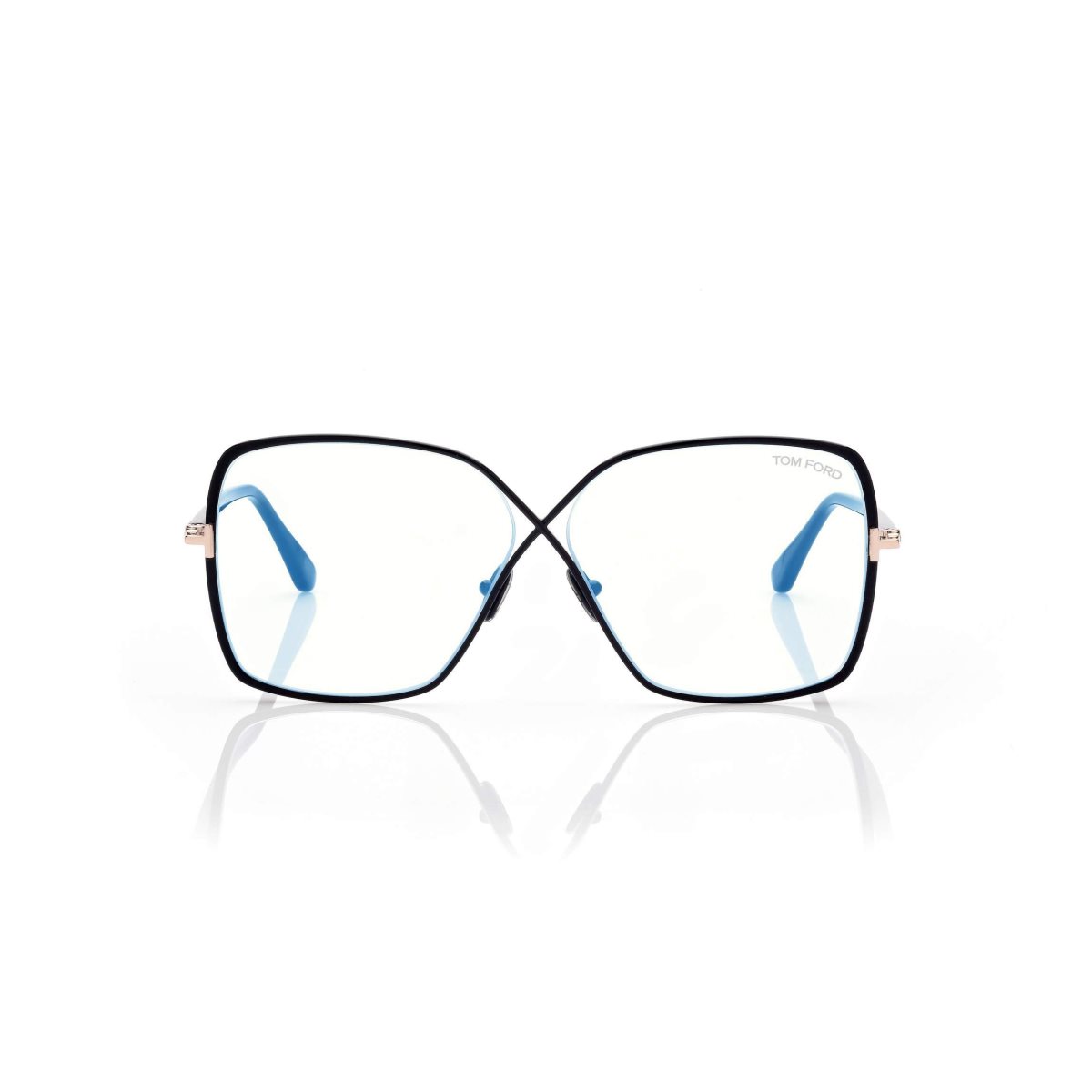 Tom Ford Blue Block Butterfly Optisk Dam Svarta | 459VQGDMT