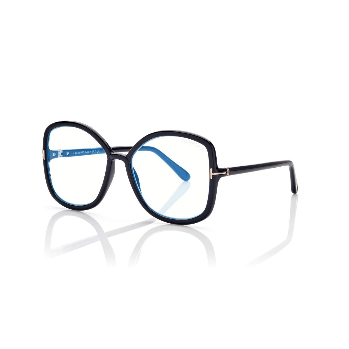 Tom Ford Blue Block Butterfly Optisk Dam Svarta | 834RJBVCL