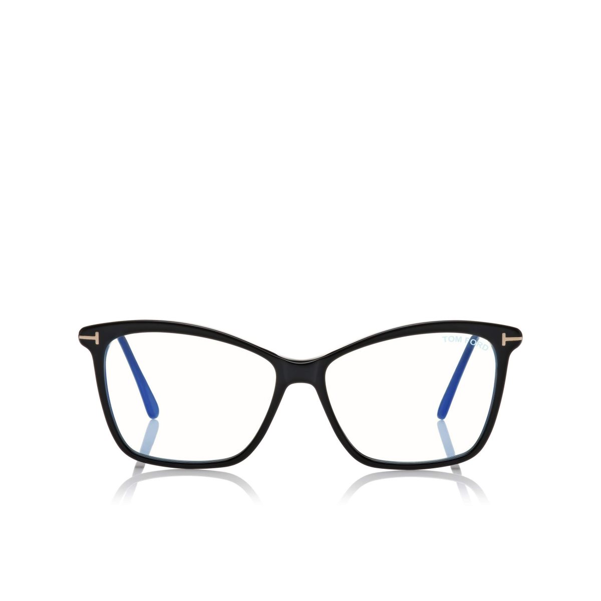 Tom Ford Blue Block Cat Eye Optisk Dam Svarta | 412YBSZPL