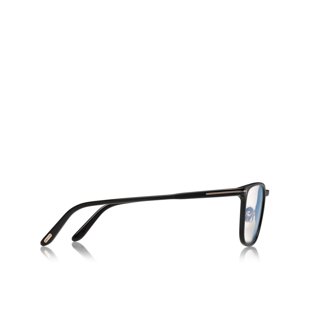 Tom Ford Blue Block Klassiska Rectangular Optisk Herr Svarta | 846RQBEGO