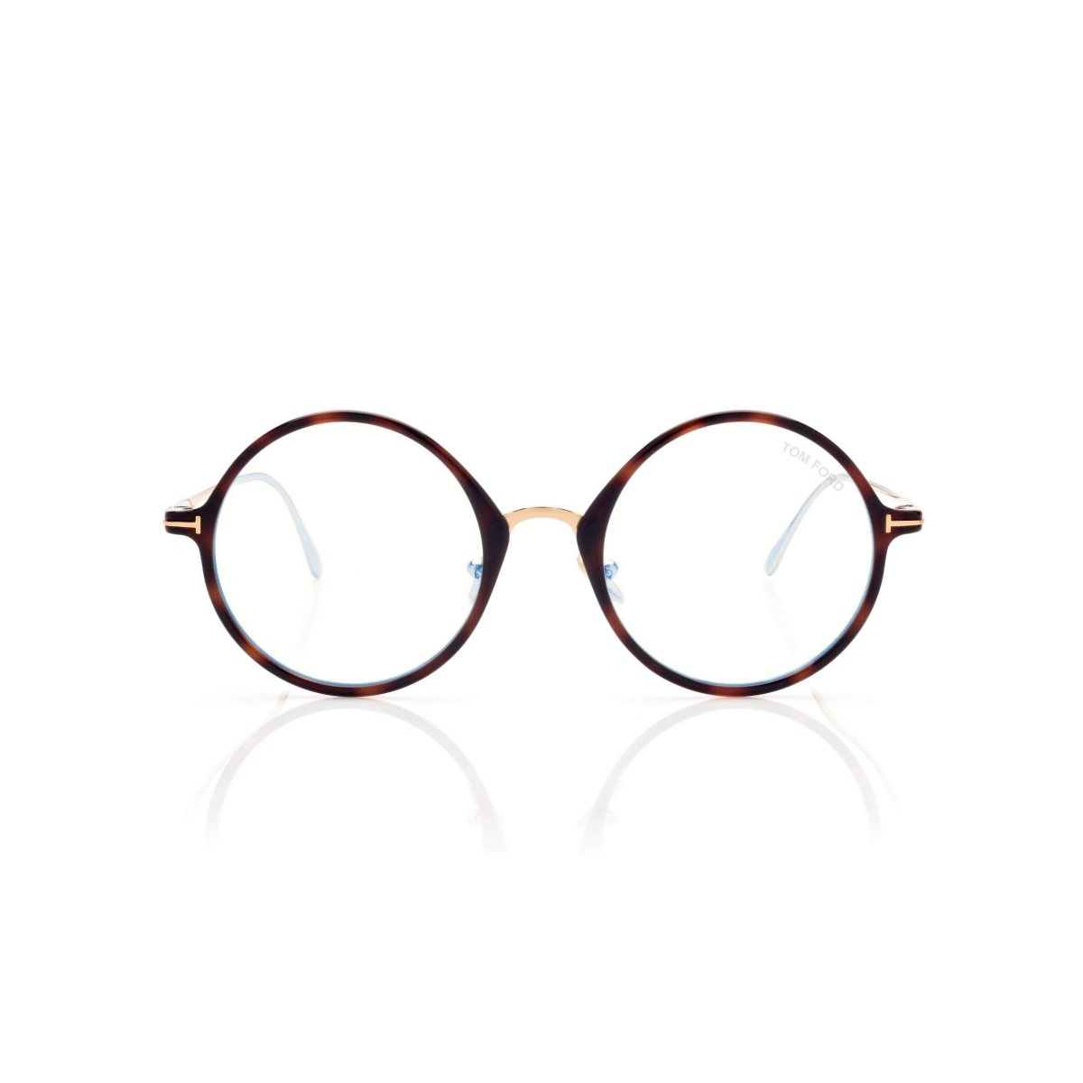 Tom Ford Blue Block Rounded Optisk Herr Ljus | 908FVYWNB