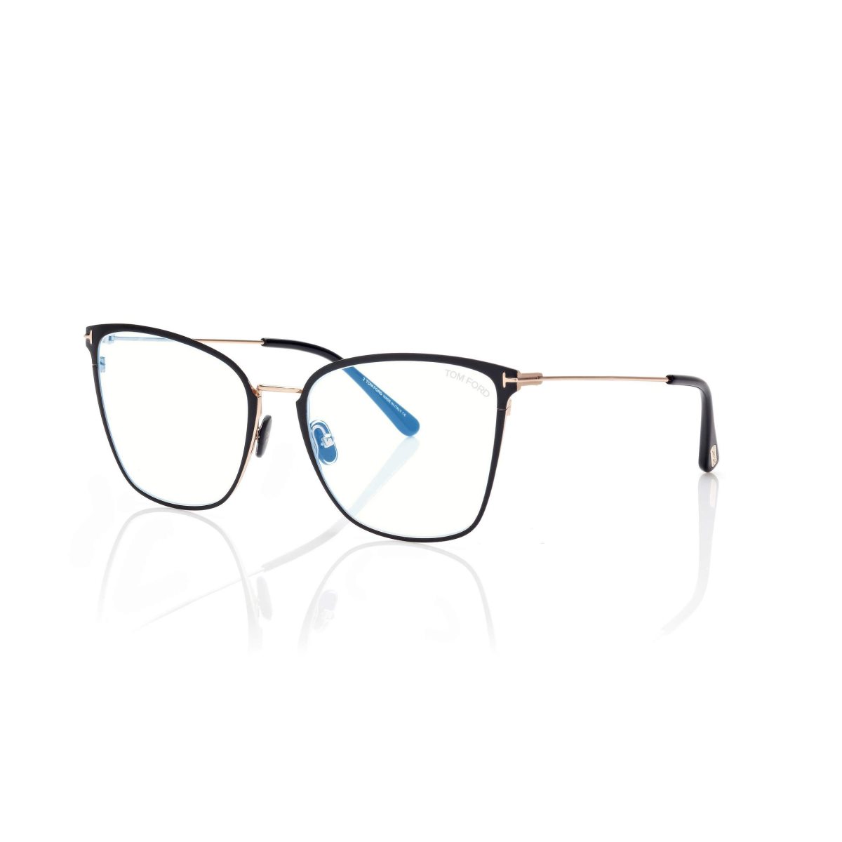 Tom Ford Blue Block Soft Butterfly Optisk Dam Svarta | 327PAOGYD