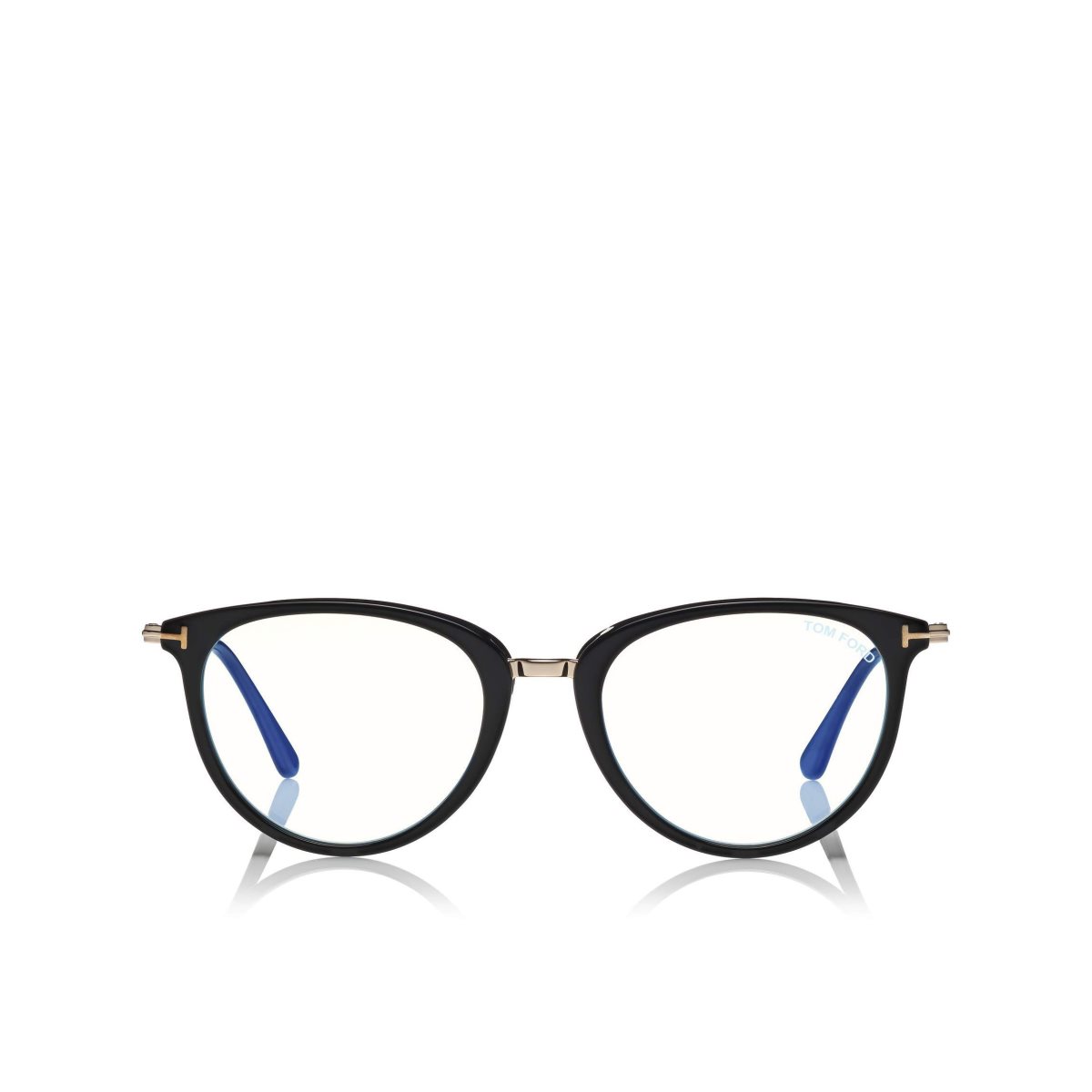 Tom Ford Blue Block Soft Round Optisk Dam Svarta | 310RSYDBO