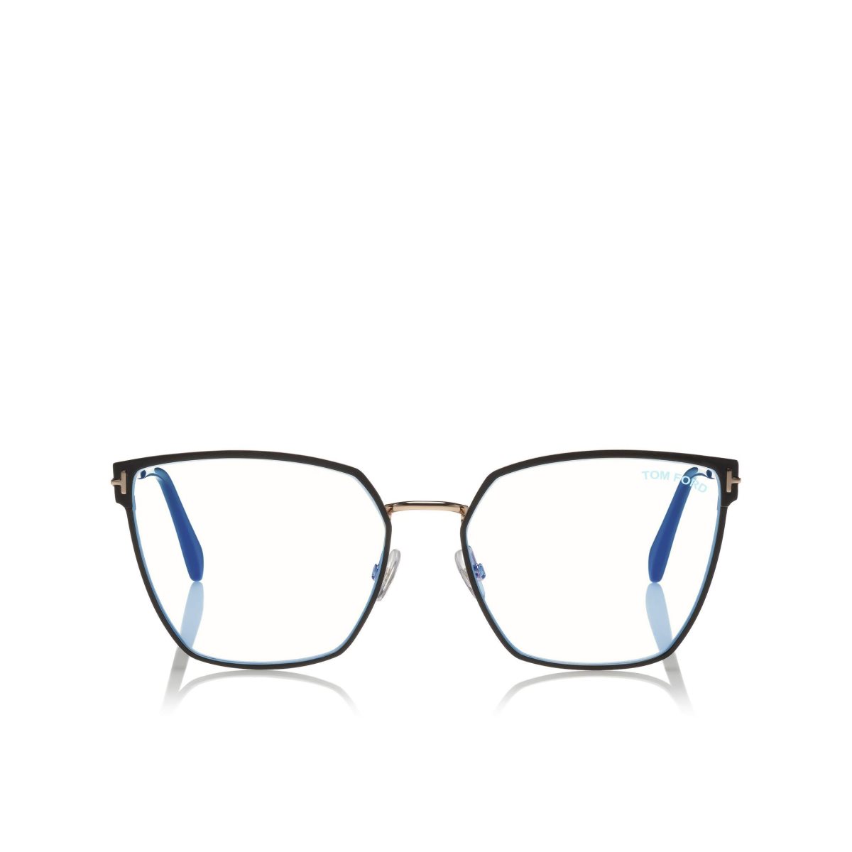 Tom Ford Blue Block Soft Square Optisk Dam Svarta | 201MPEGYA