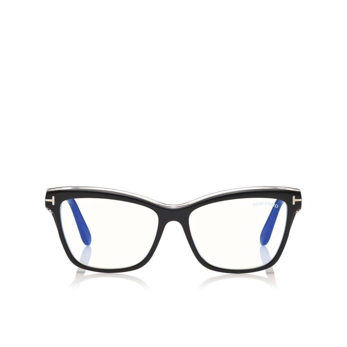 Tom Ford Blue Block Soft Square Optisk Dam Svarta | 520LJAMFU