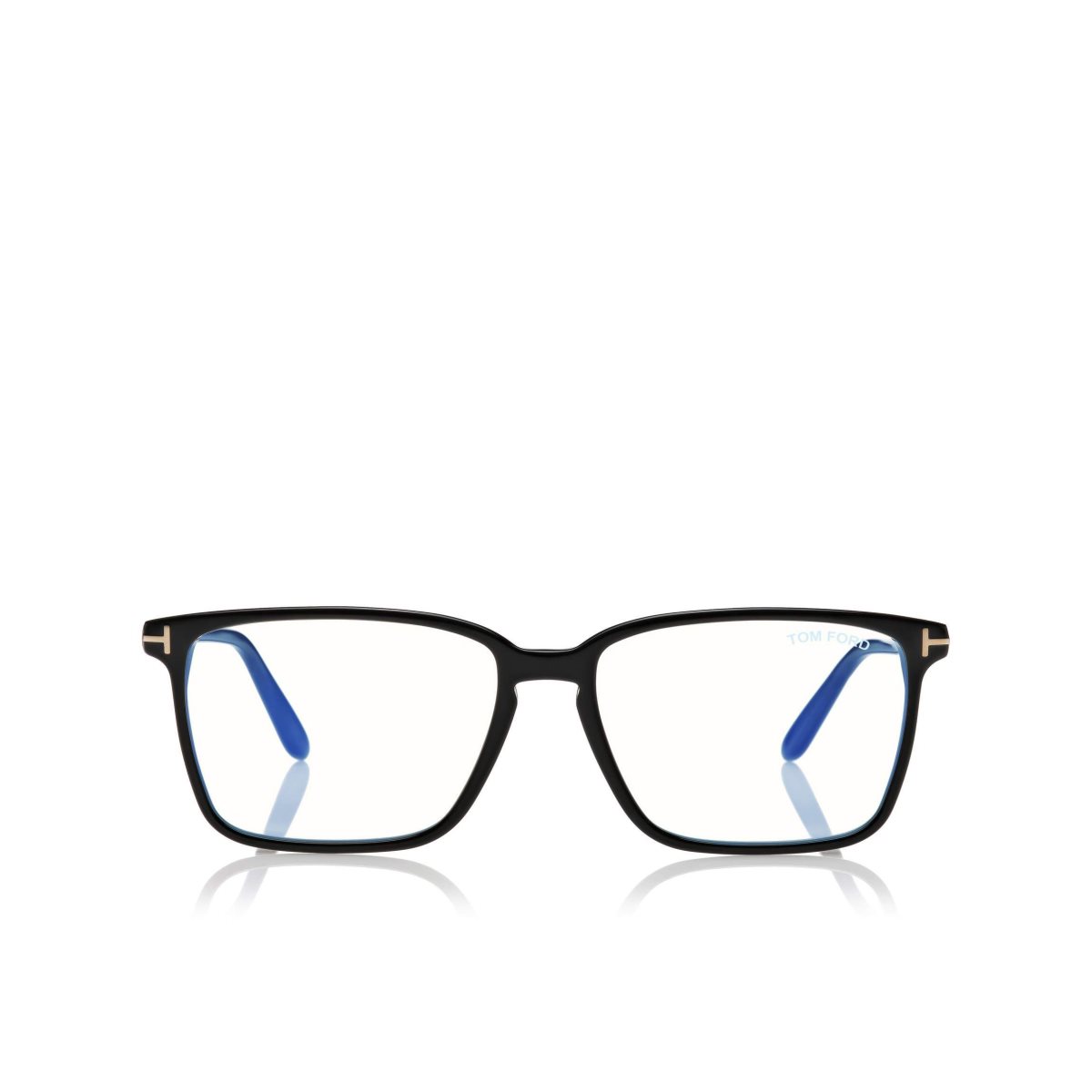 Tom Ford Blue Block Soft Square Shape Optisk Dam Svarta | 536PHRQVE