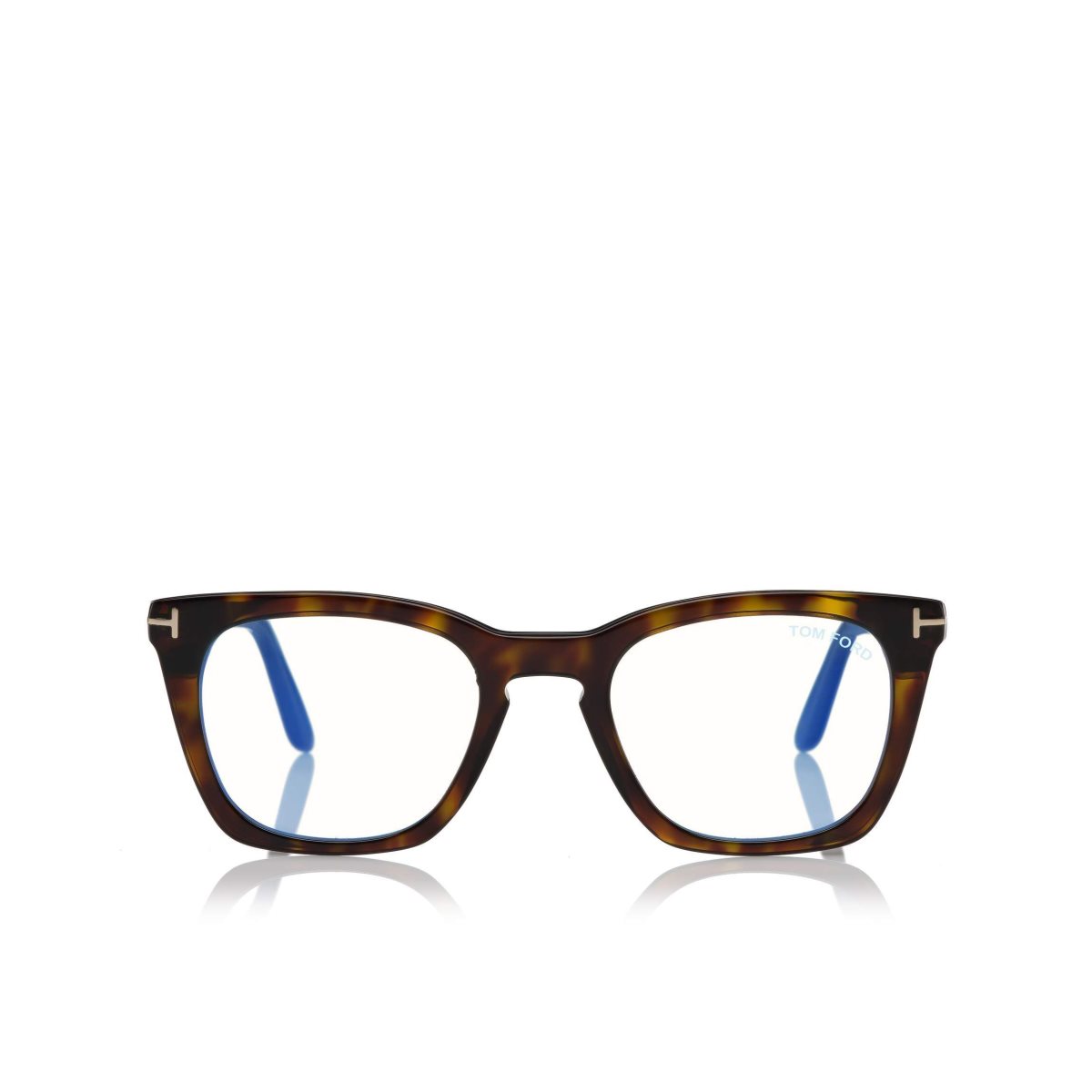 Tom Ford Blue Block Square Optisk Herr Mörk | 654AZCPGX