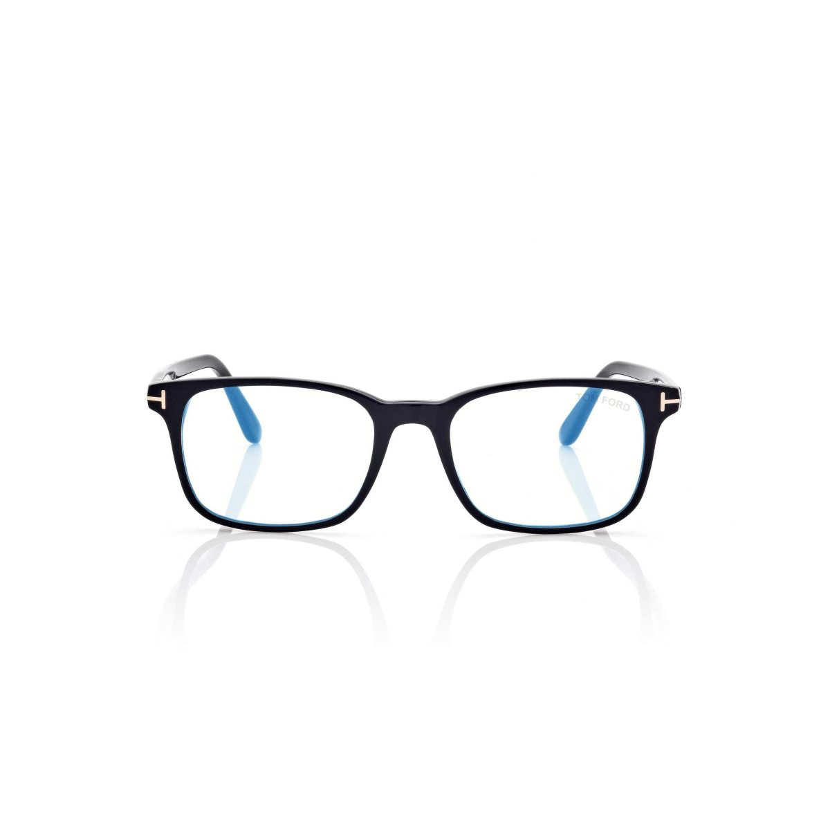 Tom Ford Blue Block Square Optisk Herr Svarta | 036INPRWB