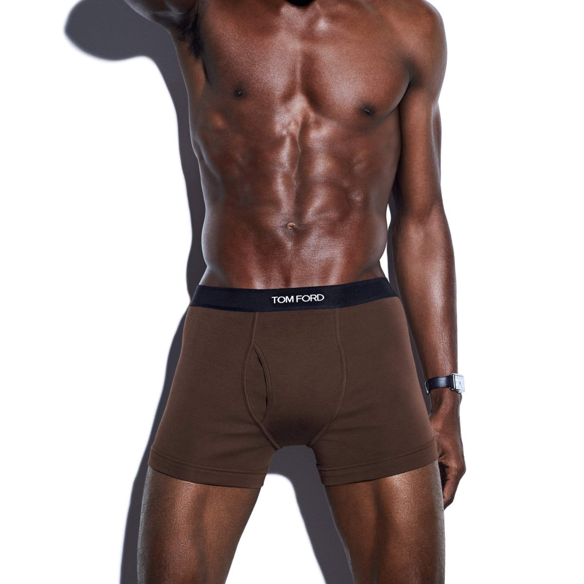 Tom Ford Bomull Boxer Kalsonger Herr Beige | 407YIETDR