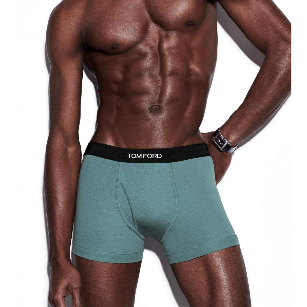 Tom Ford Bomull Boxer Kalsonger Herr Turkos | 720HZLAOD