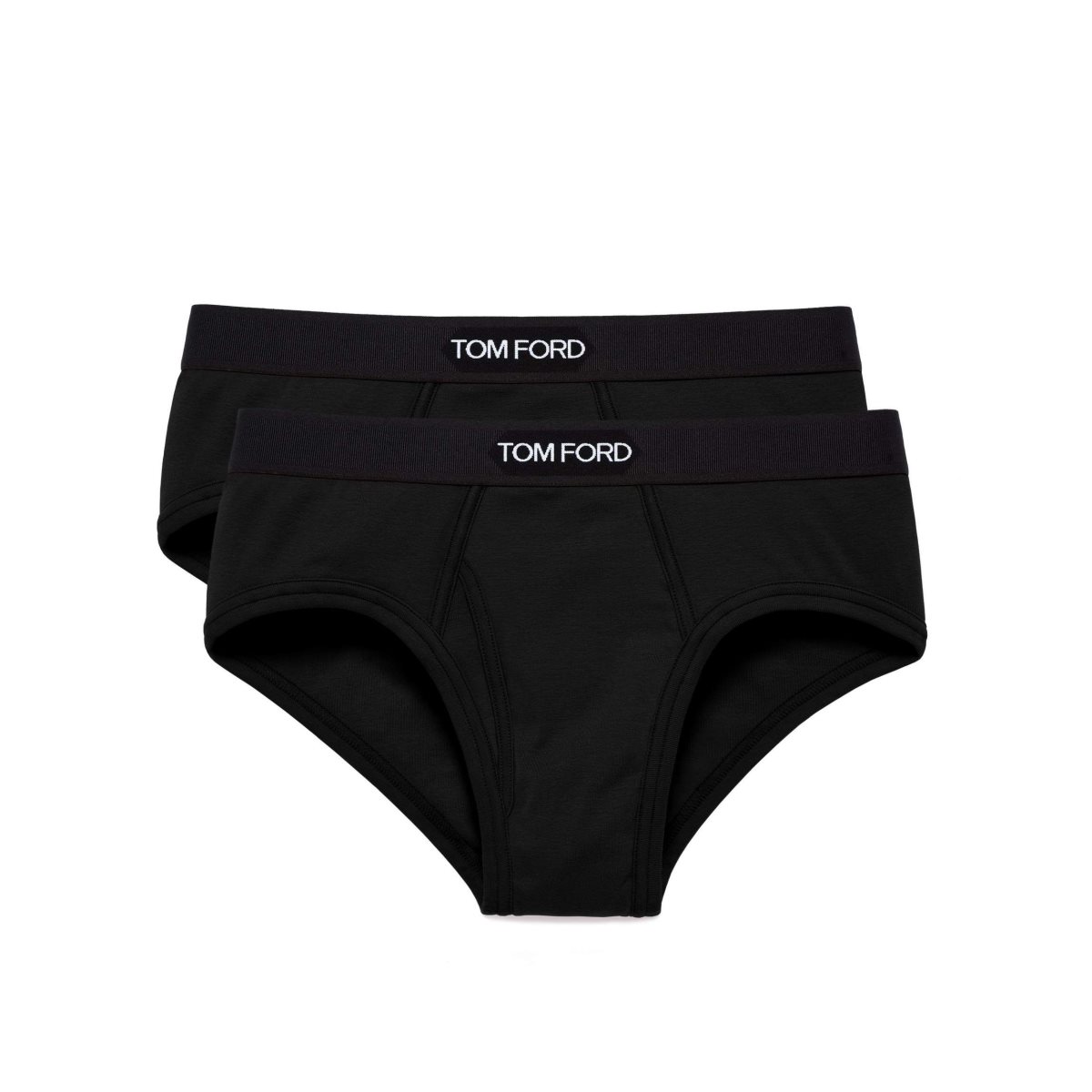 Tom Ford Bomull Two Pack Boxer Kalsonger Herr Svarta | 935AVQHDE