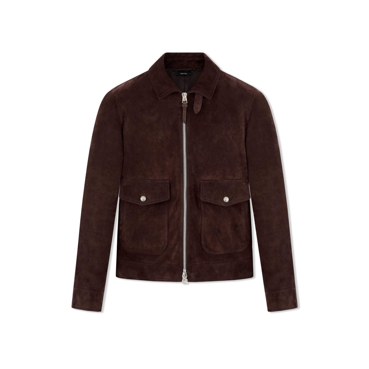 Tom Ford Buttery Grain Collar Blouson Ytterkläder Herr Vinröda | 127BHOUEM