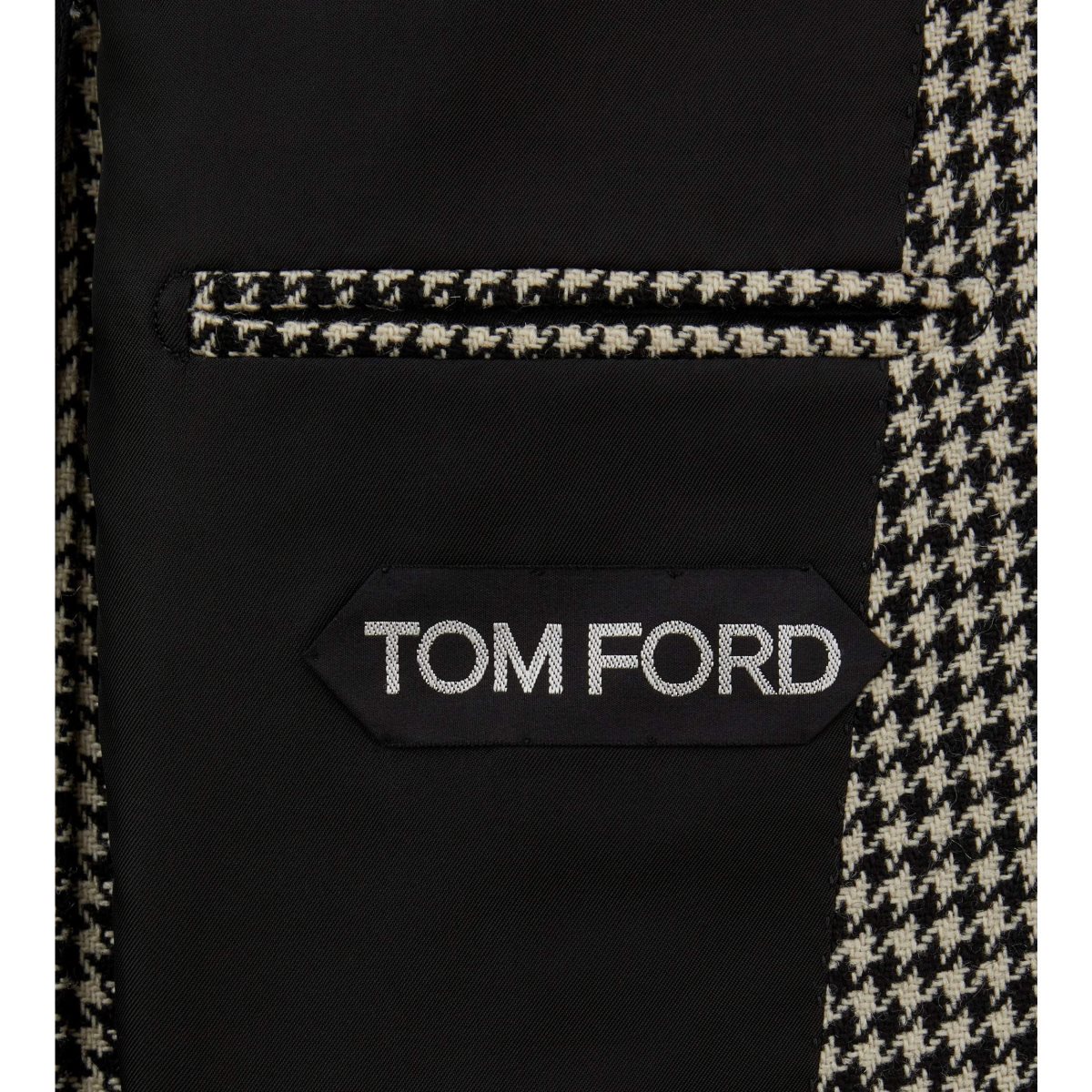 Tom Ford Cashmere And Mohair Shelton Jacka Herr Svarta Vita | 306AOJUWX