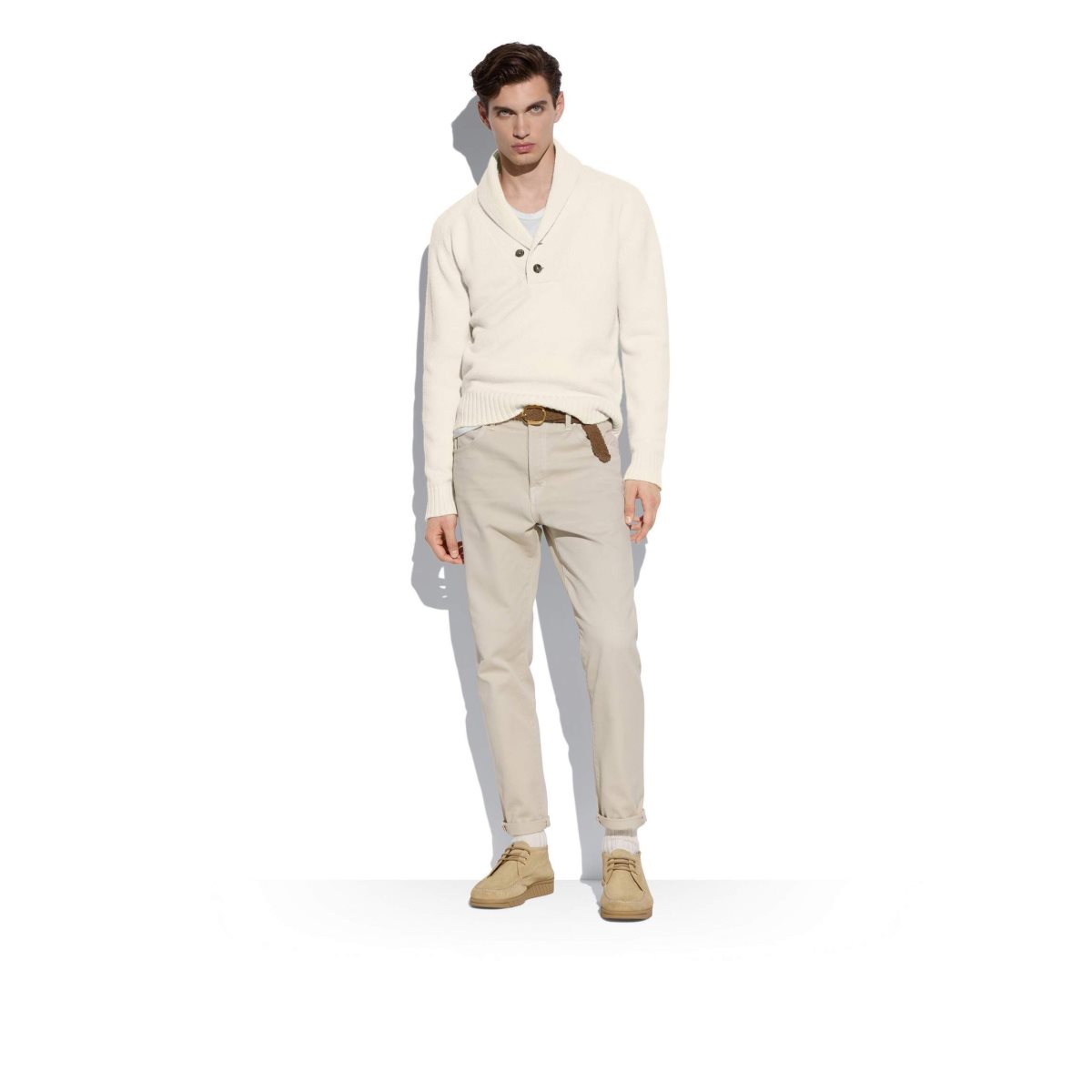 Tom Ford Cashmere Pull-over Shawl Stickat Herr Vita | 016HQOEVU