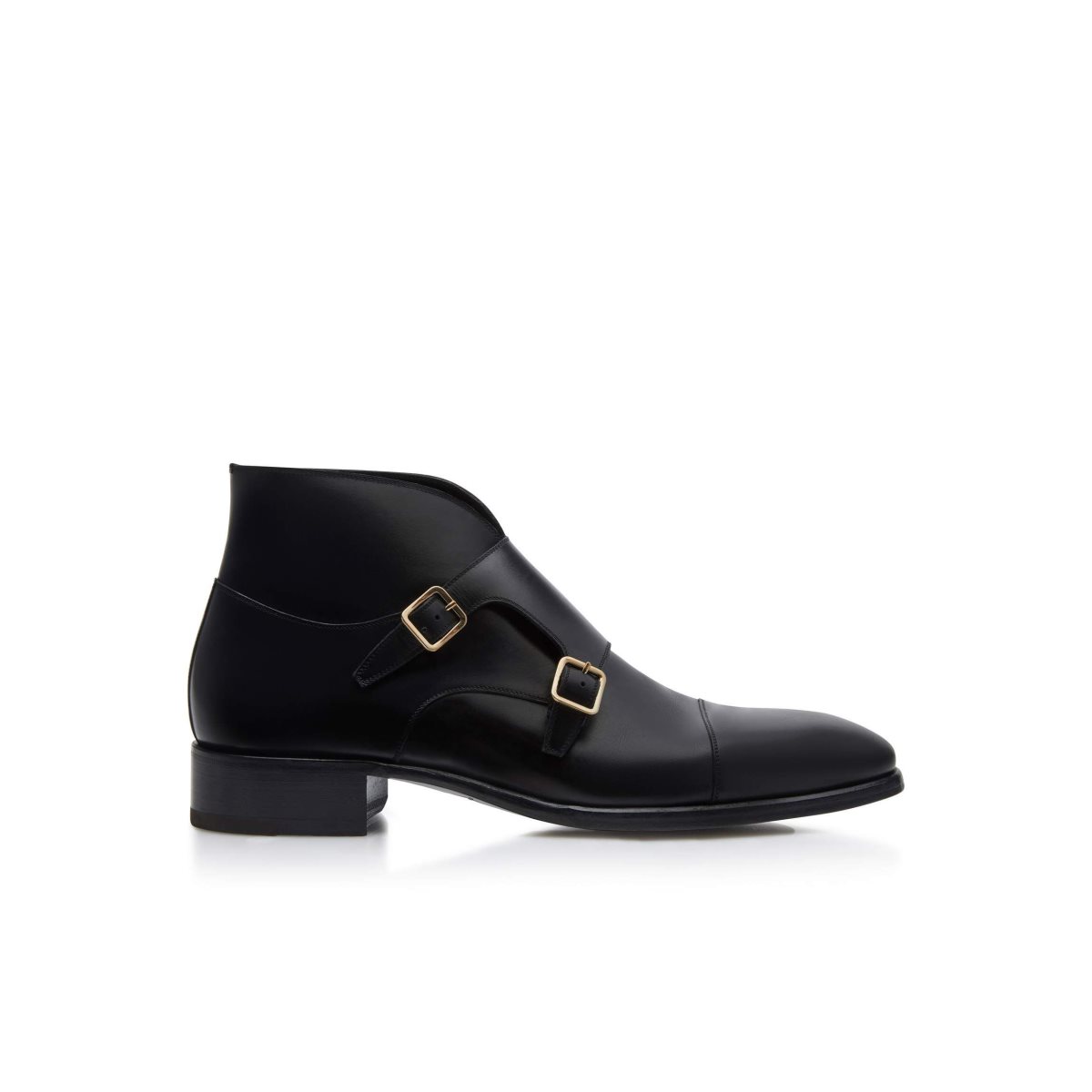 Tom Ford Elkan Double Monk Rem Boot Finskor Herr Svarta | 829HPBIFO