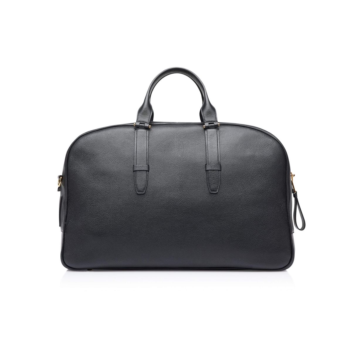 Tom Ford Grain Läder Buckley Bowling Bag Handbagage Väska Herr Svarta | 368DMOKQT