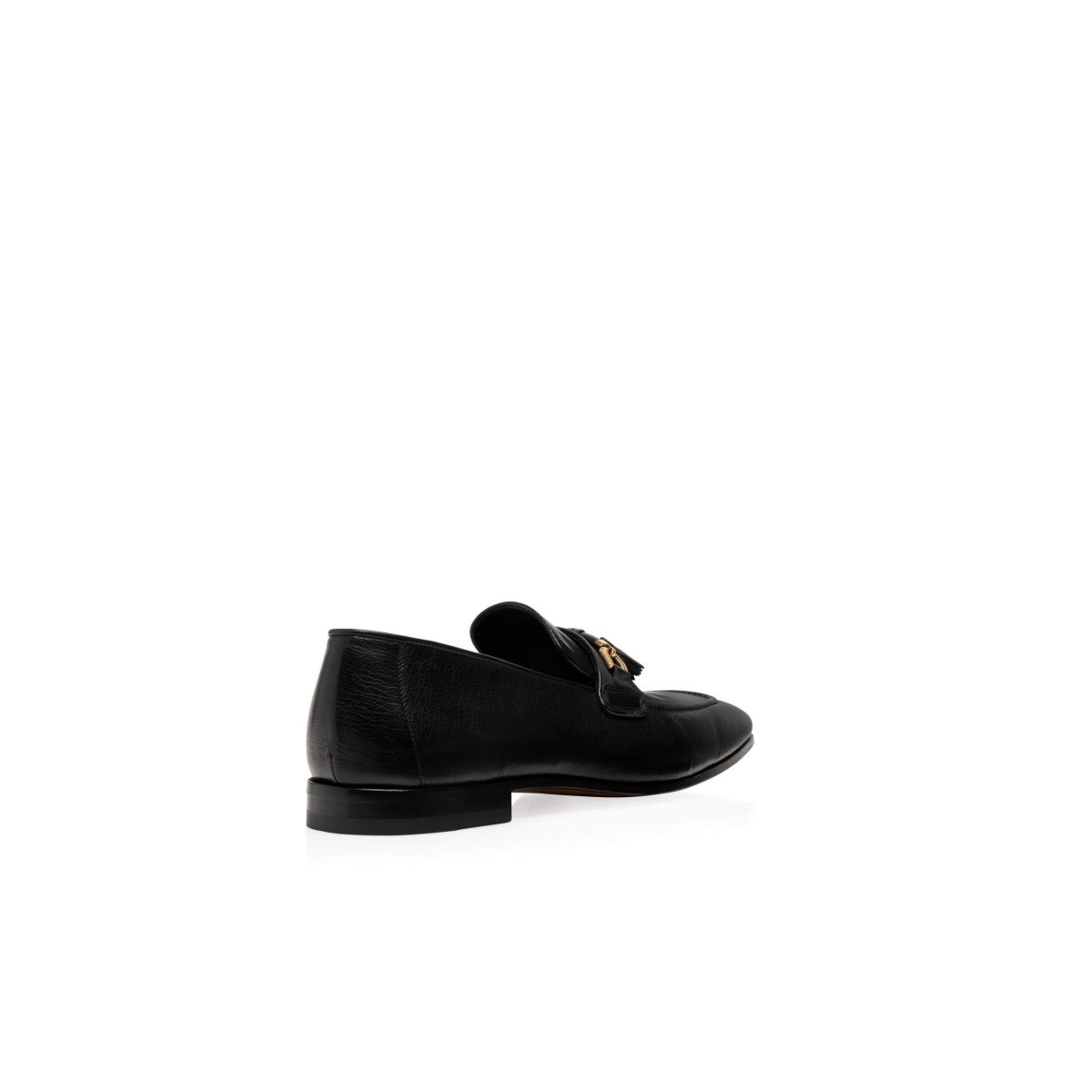 Tom Ford Grain Läder Jack Tassel Loafers Herr Svarta | 289PLZIYG