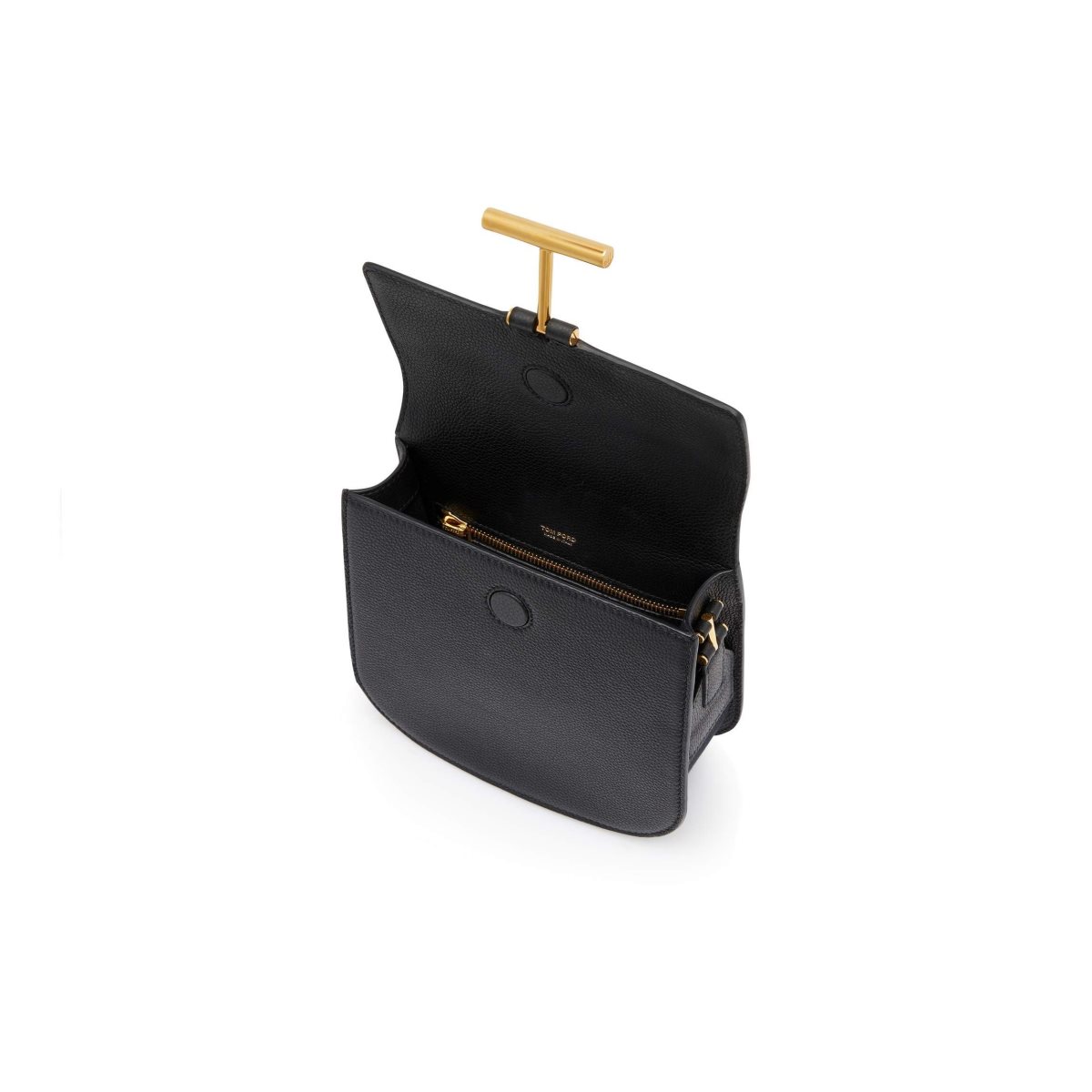 Tom Ford Grain Läder Tara Mini Crossbody Väska Dam Svarta | 296WGYVKE