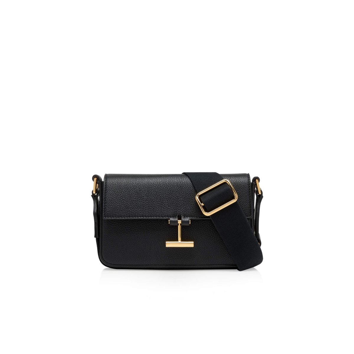 Tom Ford Grain Läder Tara On Rem Crossbody Väska Dam Svarta | 974KMSALN