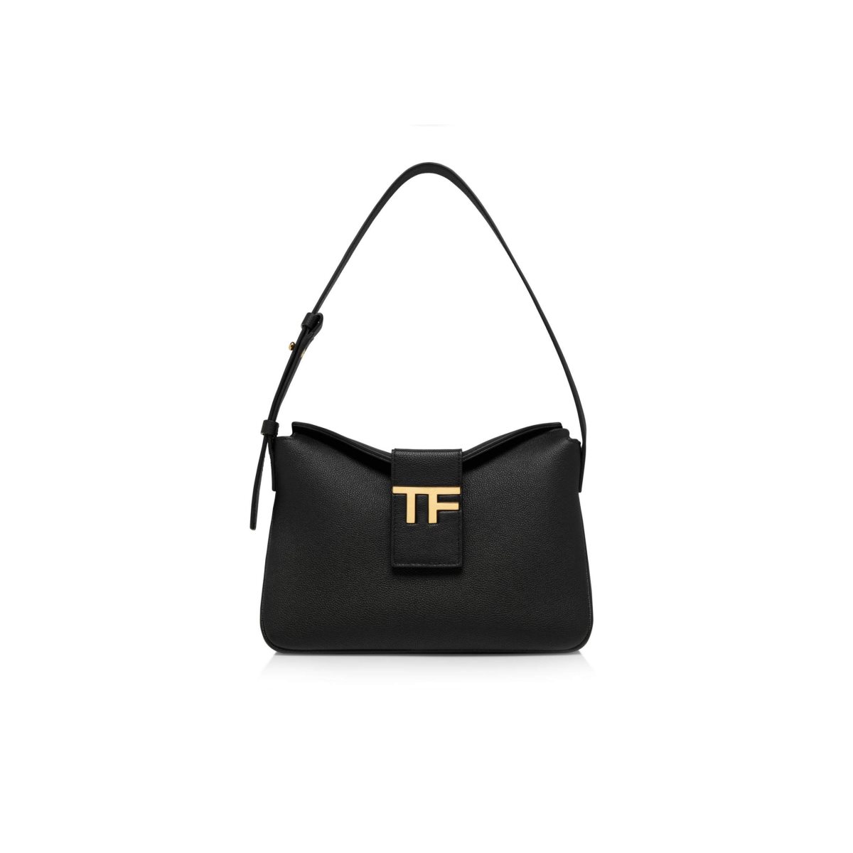 Tom Ford Grain Läder Tf Mini Hobo Toteväska Dam Svarta | 134QOXLPE