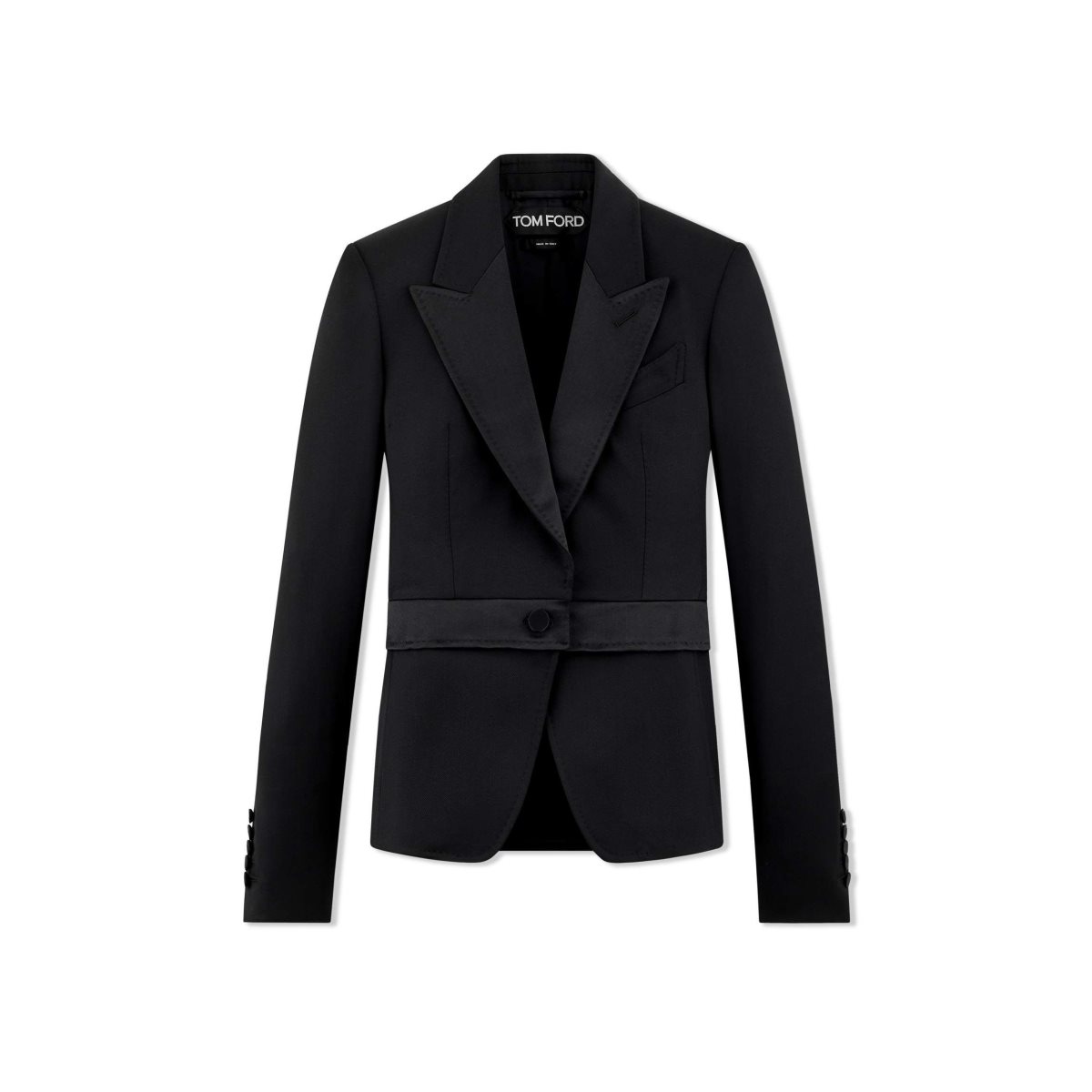 Tom Ford Gran De Poudre Tuxedo Jacka Dam Svarta | 216IJHATN