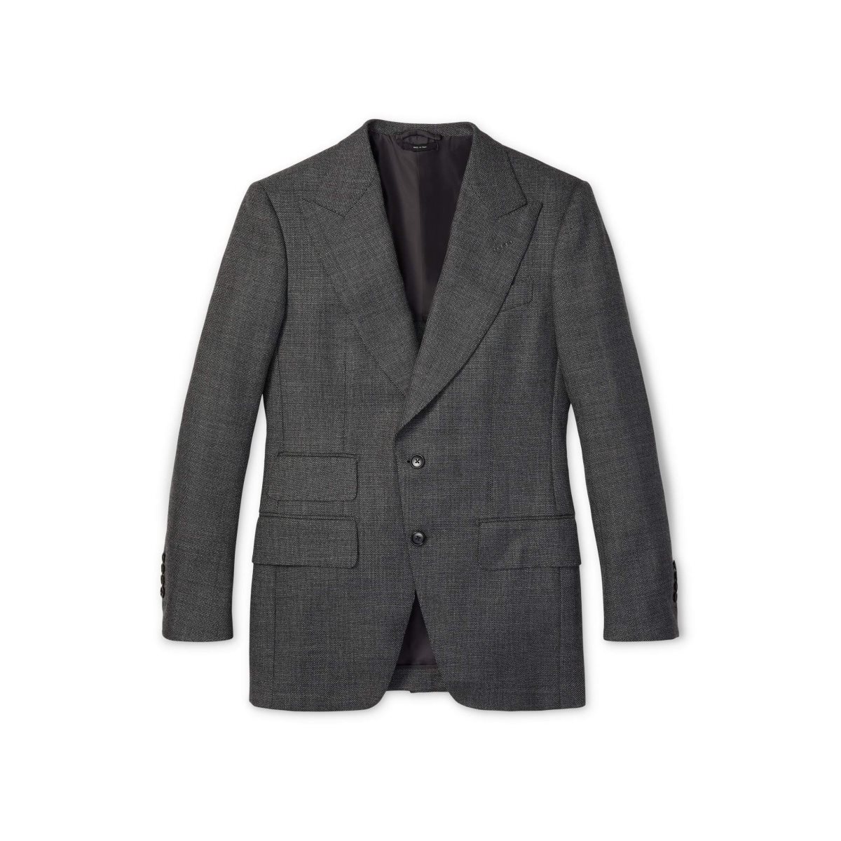 Tom Ford Grand Dry Sharkskin Atticus Jacka Herr Grå | 318HULJQF