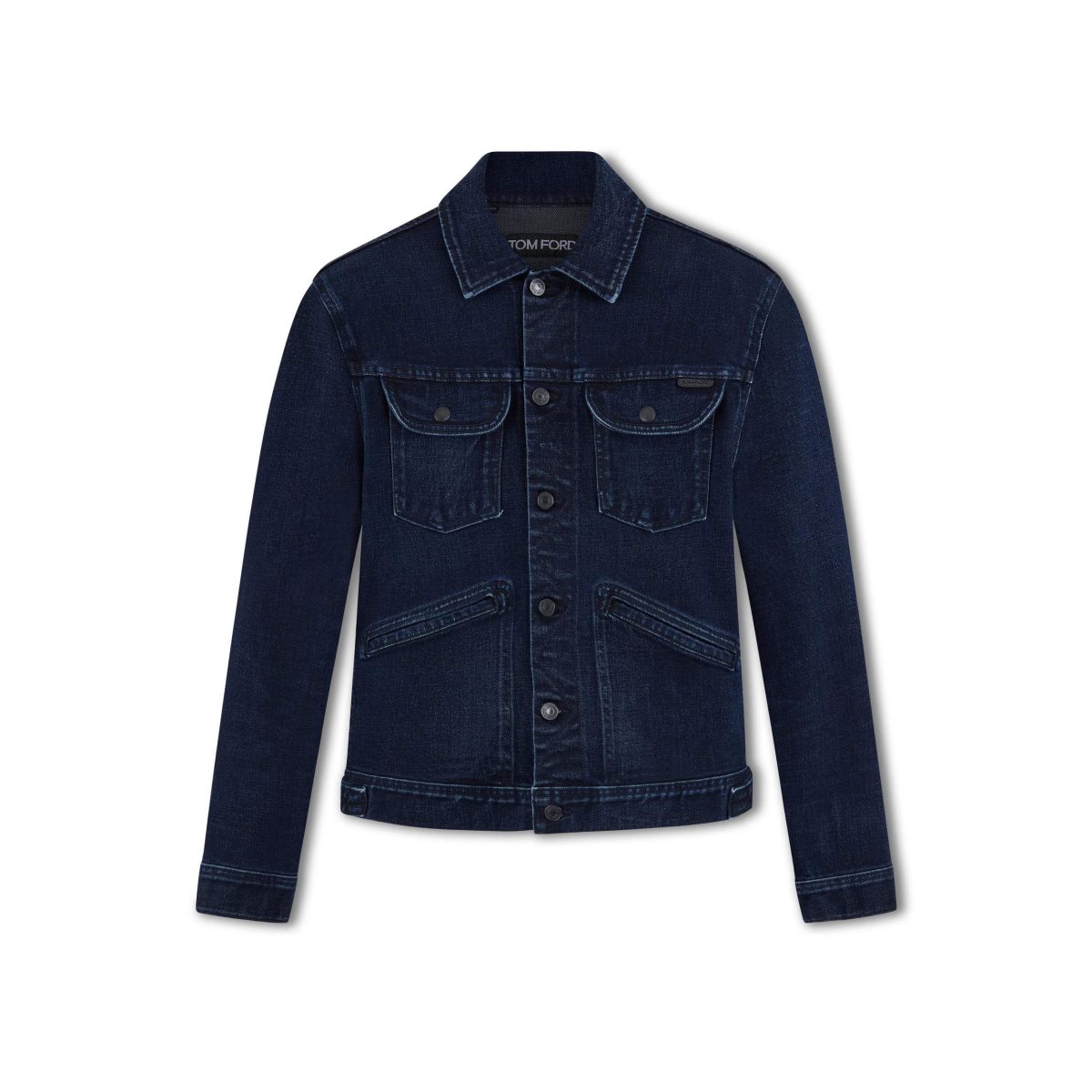 Tom Ford Japanese Selvedge Denim Jacket Ytterkläder Herr Indigo | 139XMGQLE