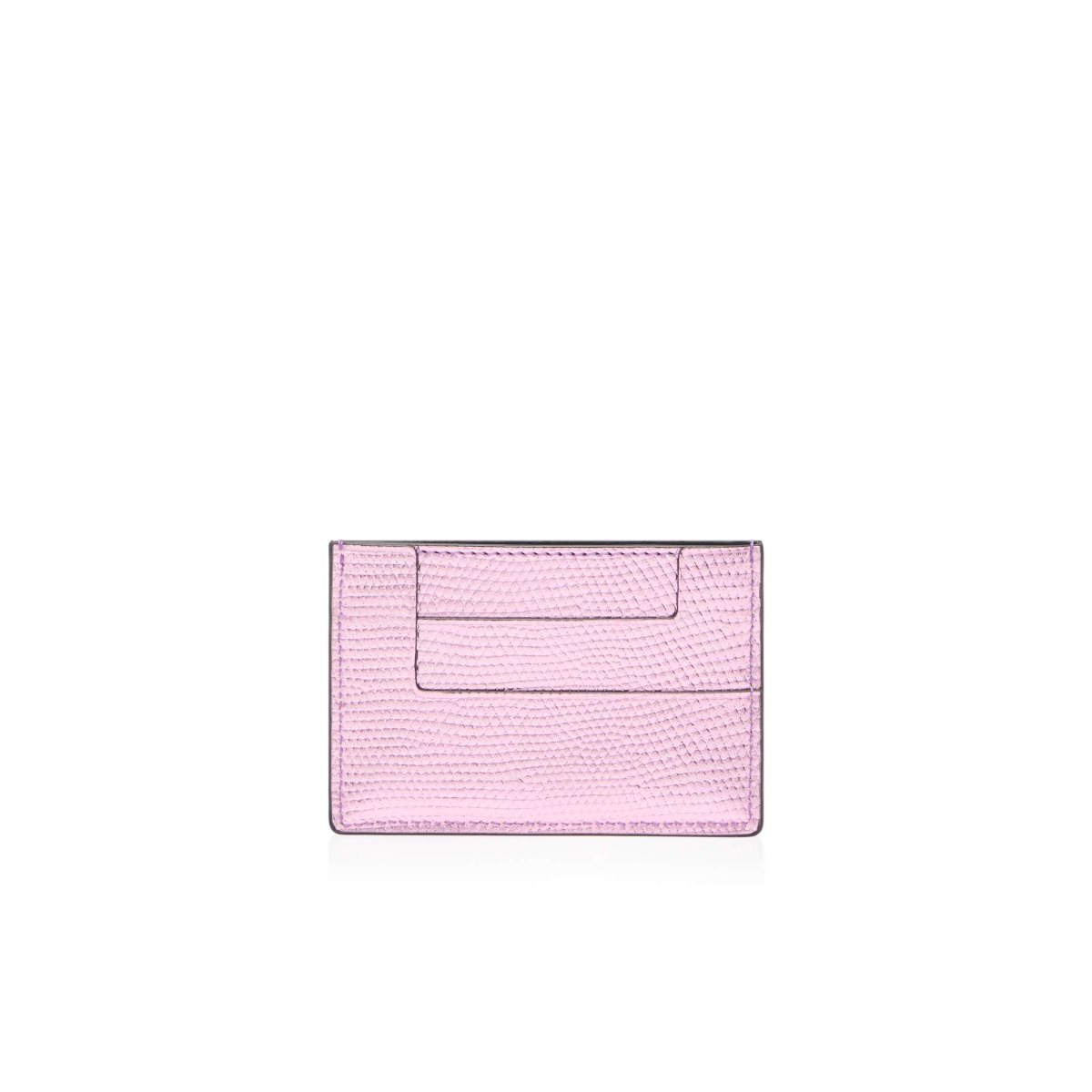 Tom Ford Laminated Printed Lizard Klassiska Tf Card Holder Liten Plånbok Dam Ljusrosa | 879BAWNGH