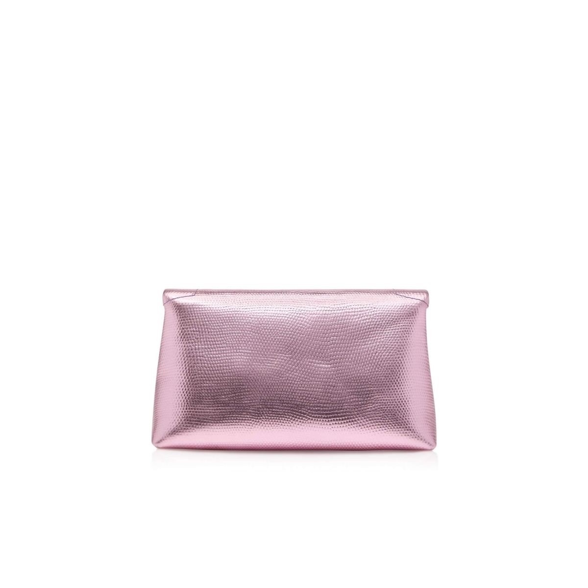 Tom Ford Laminated Printed Lizard Label Clutch Väska Dam Ljusrosa | 742ALXUGK