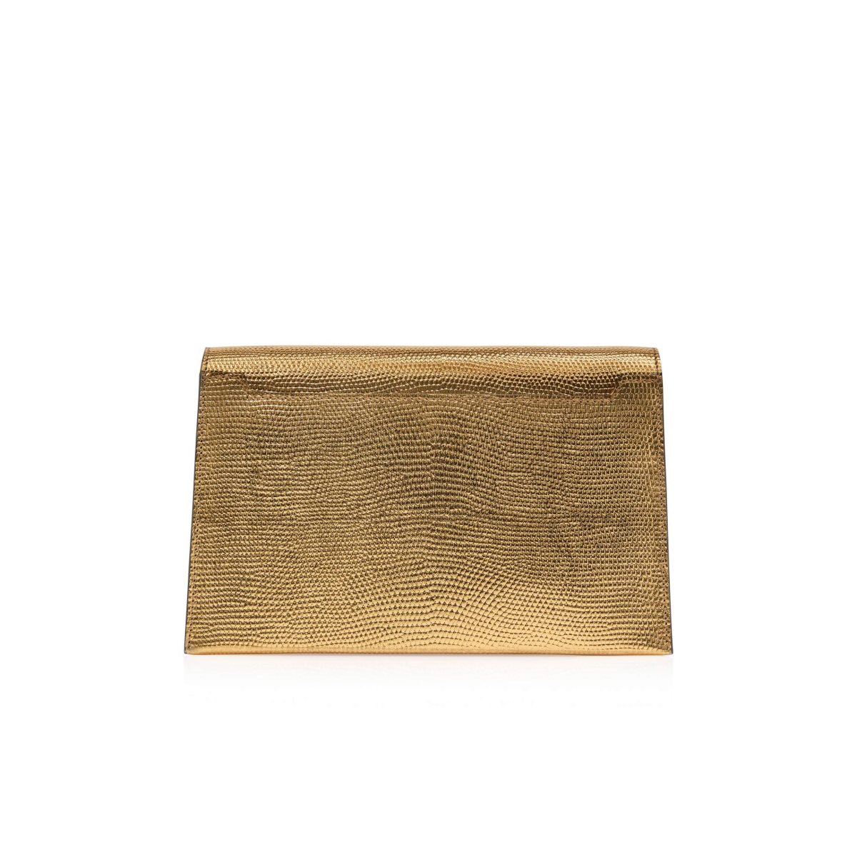 Tom Ford Laminated Printed Lizard Tf Disco Clutch Väska Dam Guld | 263ZGILJA