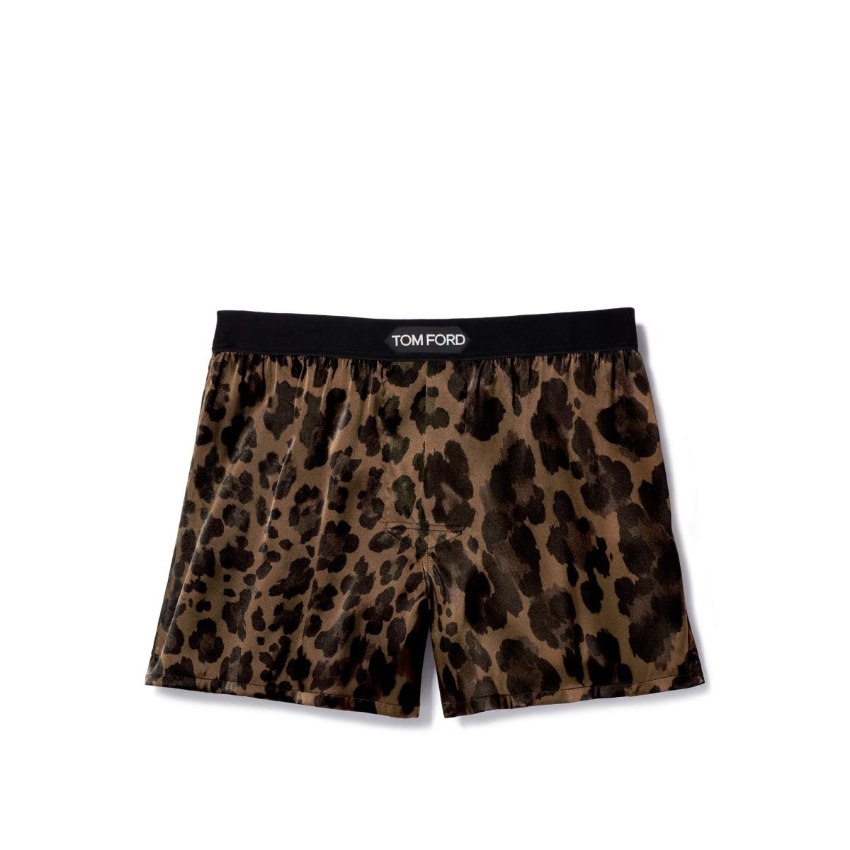 Tom Ford Leopard Silk Boxer Kalsonger Herr Ljusbruna | 569TWEYPA