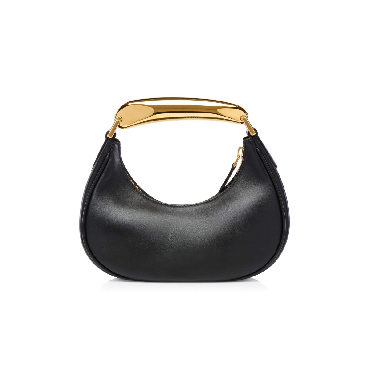 Tom Ford Läder Bianca Mini Hobo Axelväska Dam Svarta | 256RJWKLQ