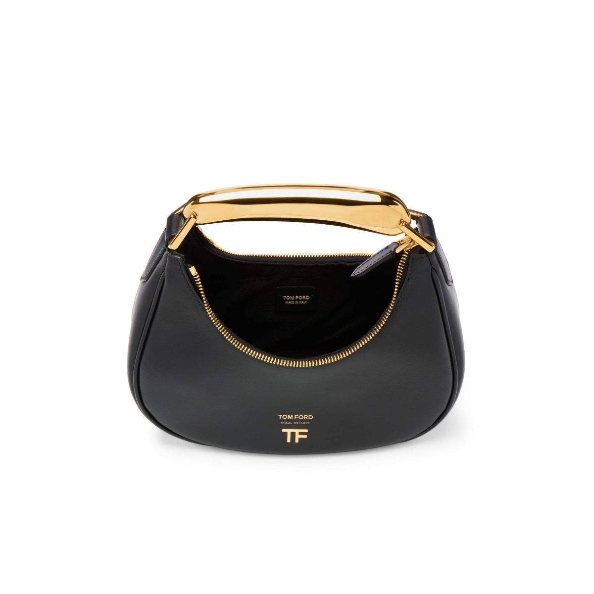 Tom Ford Läder Bianca Mini Hobo Axelväska Dam Svarta | 256RJWKLQ