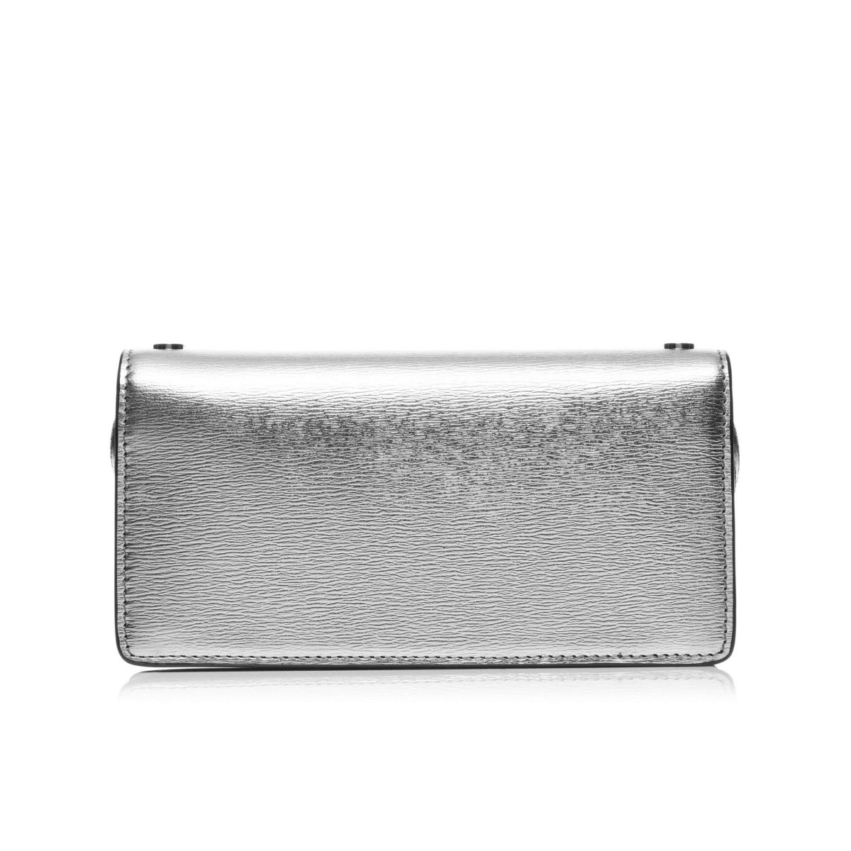 Tom Ford Metallic Palmellato Tf Clutch Väska Dam Silver | 945OTUZBP