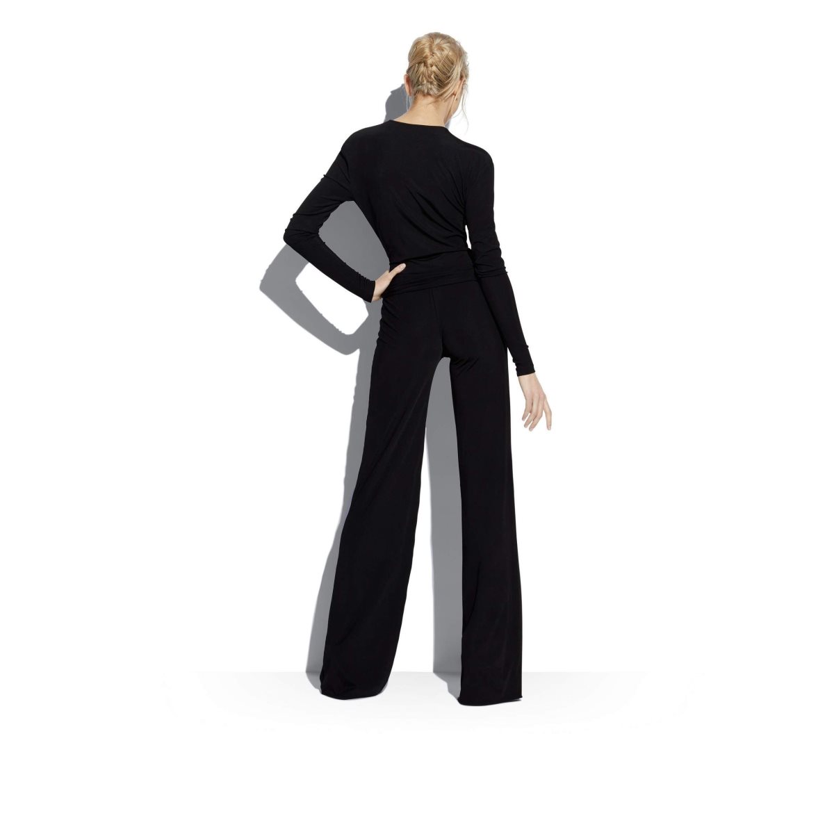 Tom Ford Micro Costa Jersey Jumpsuit Klänning Dam Svarta | 184BVNQGU