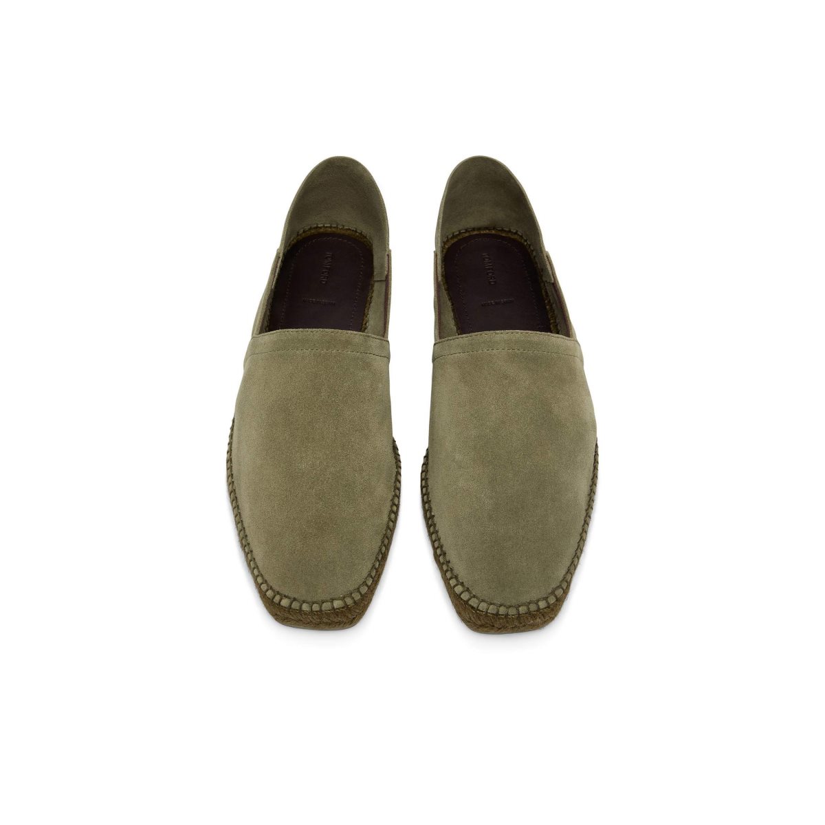 Tom Ford Mocka Barnes Espadrille Herr Drab Military | 478GXVWMR