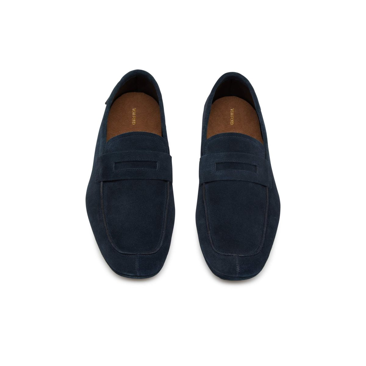 Tom Ford Mocka Berwick Loafers Herr Indigo | 179LRCKGE