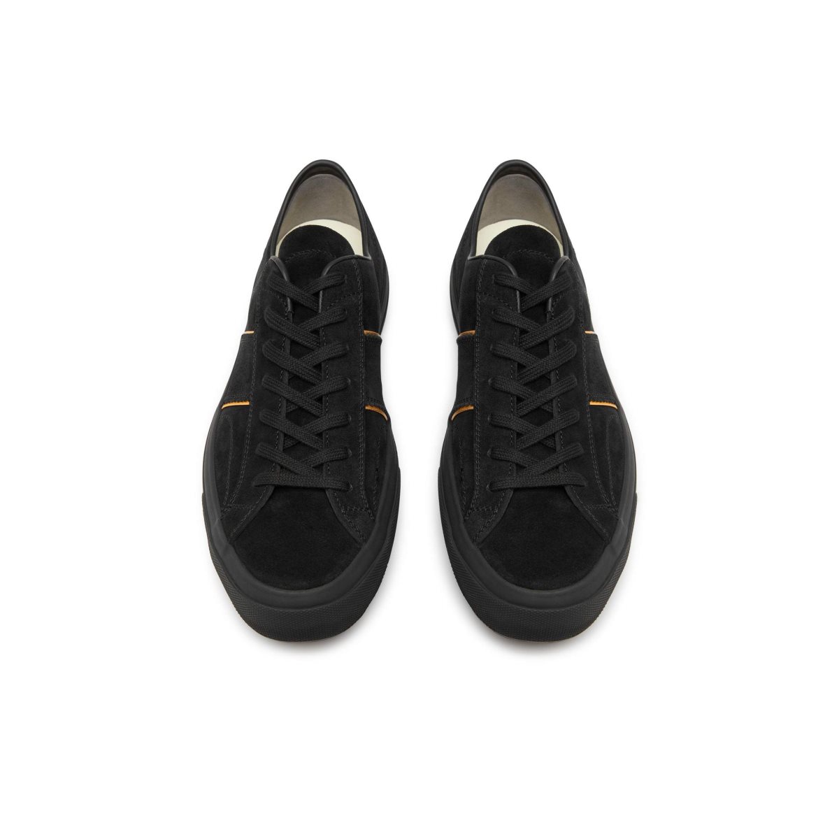 Tom Ford Mocka Cambridge Sneakers Herr Svarta Guld Svarta | 645JYQMXR