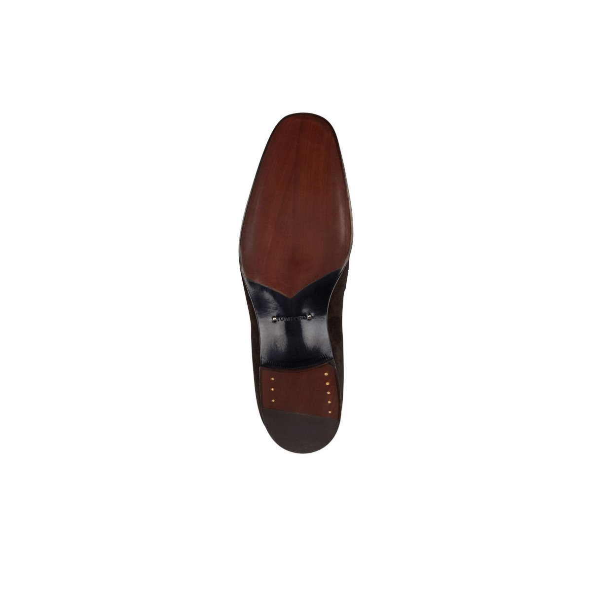 Tom Ford Mocka Elkan Twisted Band Loafers Herr Mörk | 670RQLPVO