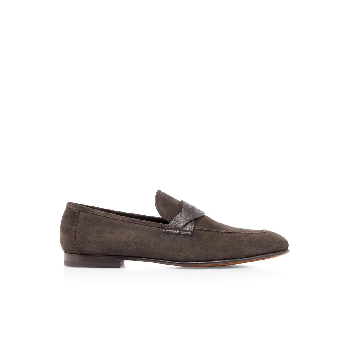 Tom Ford Mocka Sean Twisted Band Loafers Herr Mörk | 093ZQPMEK