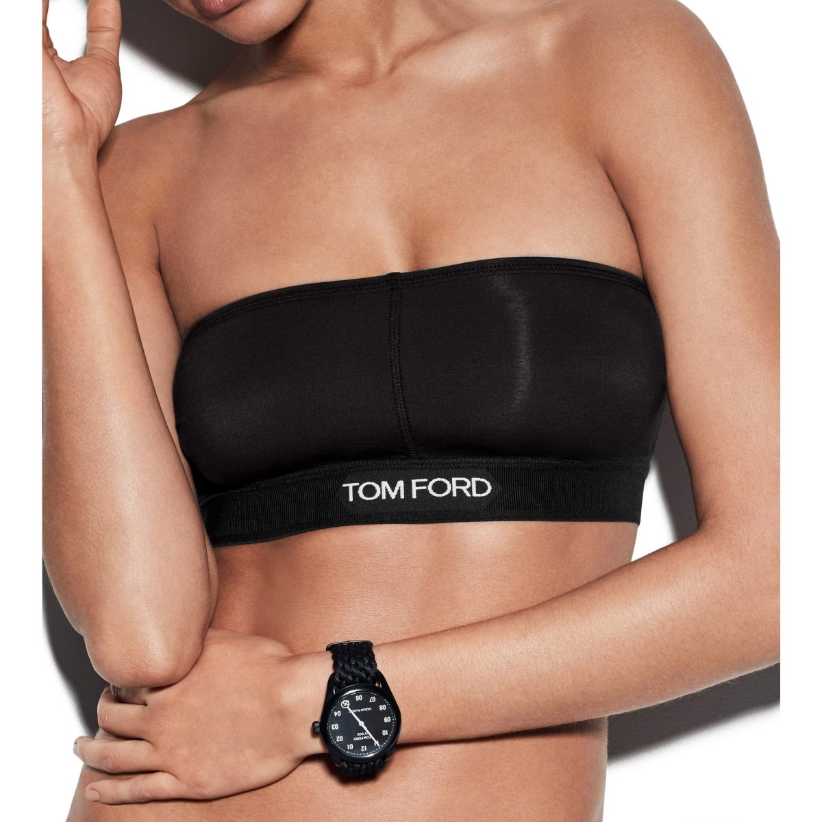 Tom Ford Modal Signature Bandeau BH Dam Svarta | 654XHUJSK