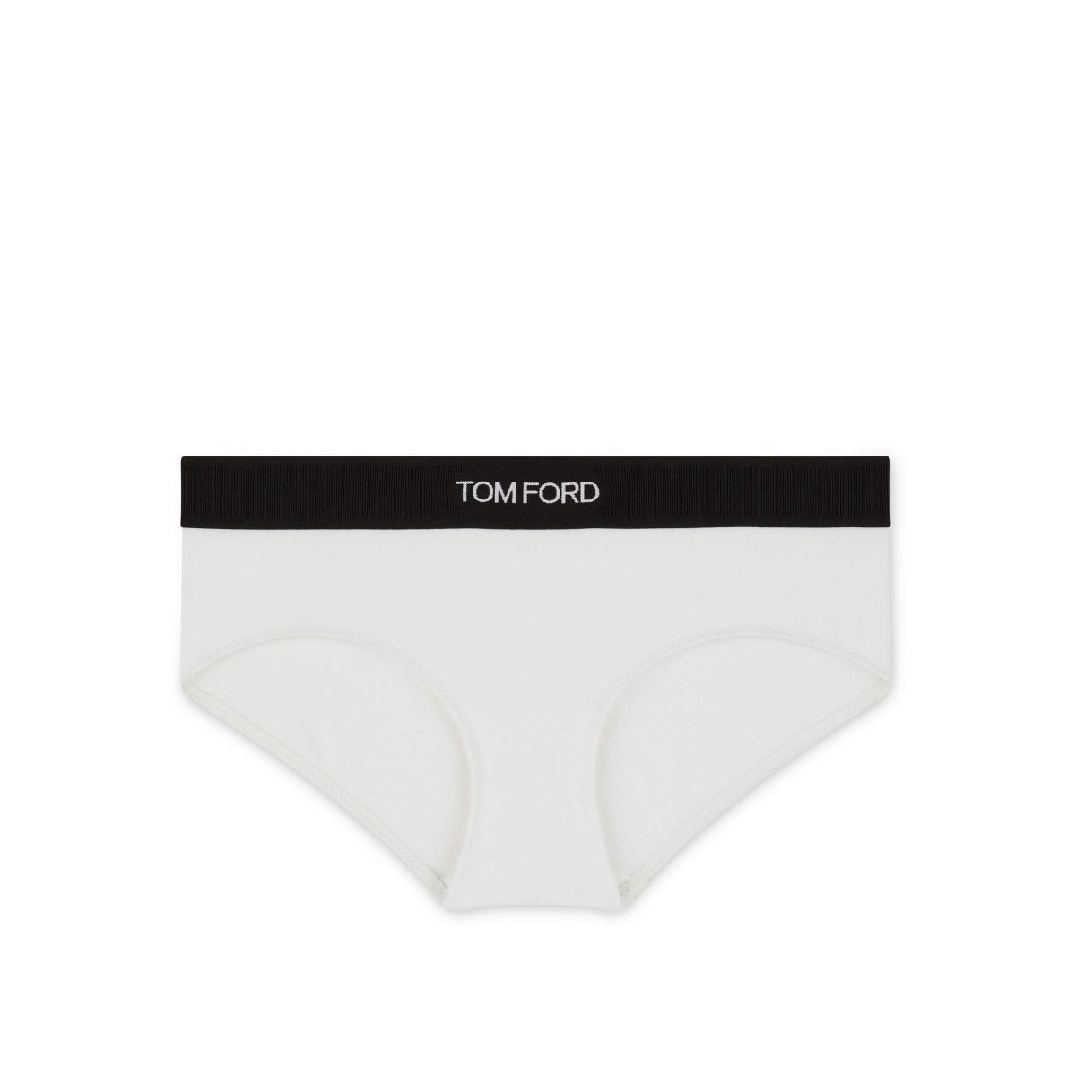 Tom Ford Modal Signature Boy Shorts Byxor Dam Vita | 852LRAMEB