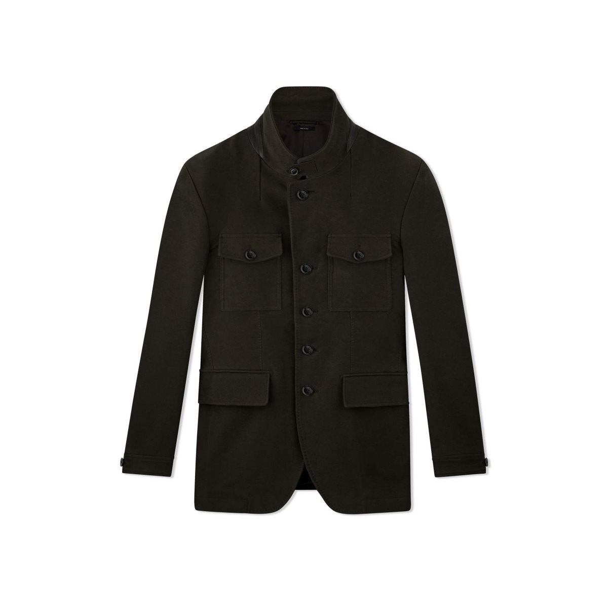 Tom Ford Moleskin Military Jacket Ytterkläder Herr Grå Gröna | 150KGDUZA