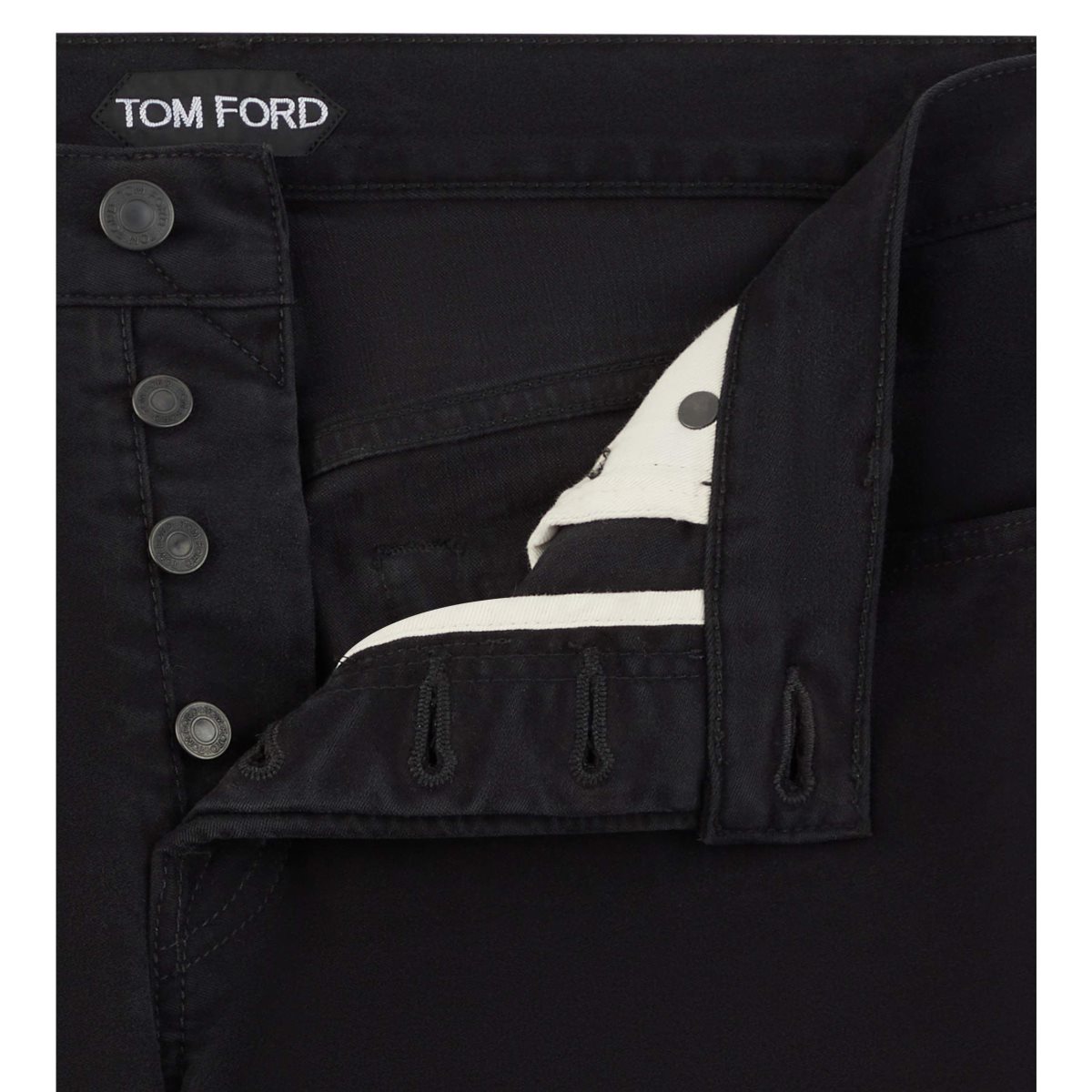 Tom Ford Moleskin Stretch Slim Fit Jeans Herr Svarta | 901XDPCFU