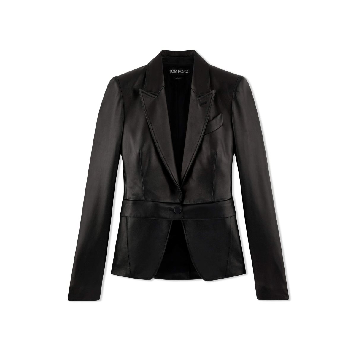 Tom Ford New Plonge Läder Convertible Jacket Ytterkläder Dam Svarta | 541PTNBIV