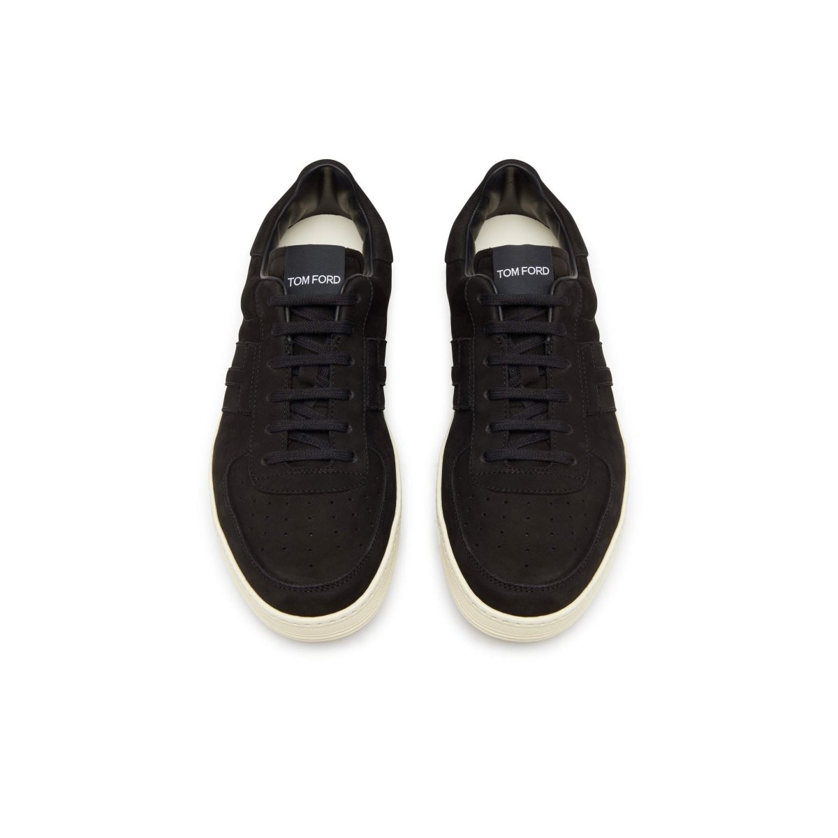 Tom Ford Nubuck Radcliffe Sneakers Herr Svarta Grädde | 185SWOYLT