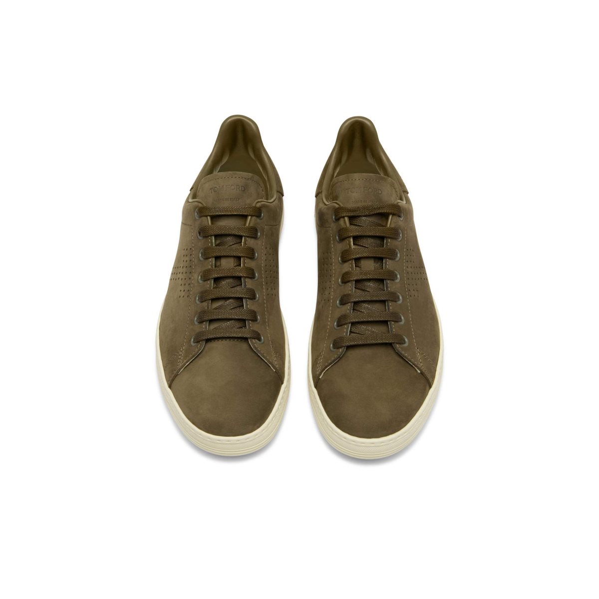 Tom Ford Nubuck Warwick Sneakers Herr Mörkolivgröna | 725XVKRNT