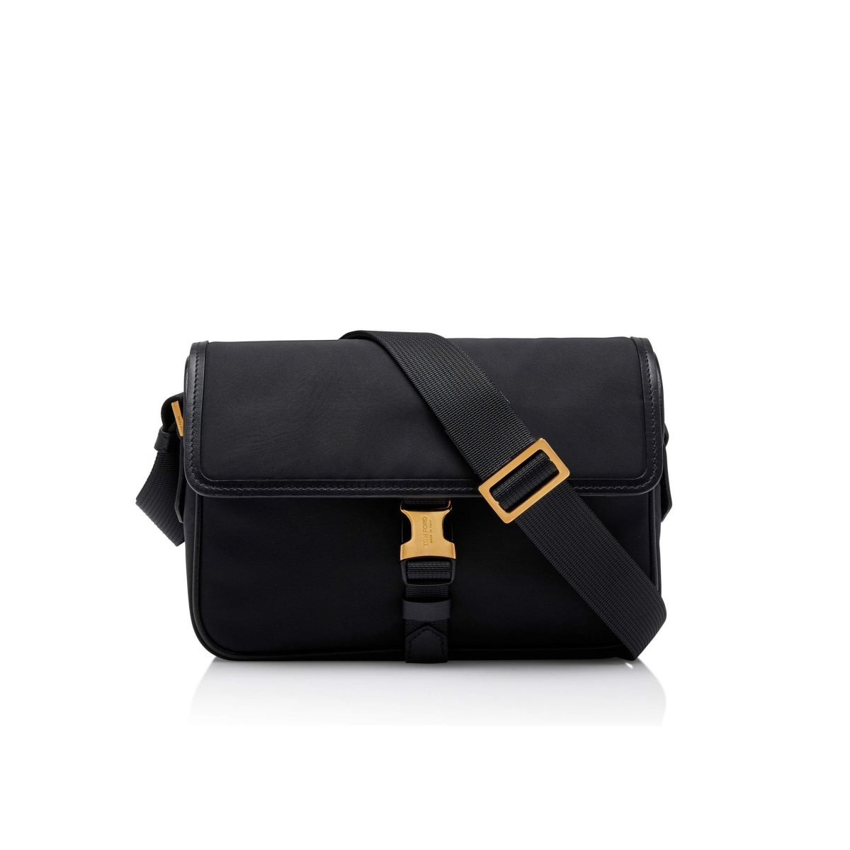 Tom Ford Nylon Spännen Mini Messenger Portfölj Herr Svarta | 209ZDNOUJ